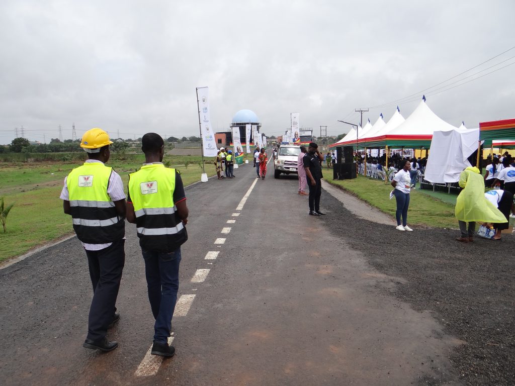 COMMISSIONING OF ASHAIMAN SEWAGE SYSTEM