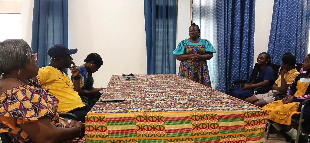 GSTEP FINALIST TEAMS FROM ASHAIMAN PAY COURTESY CALL ON MUNICIPAL ASSEMBLY