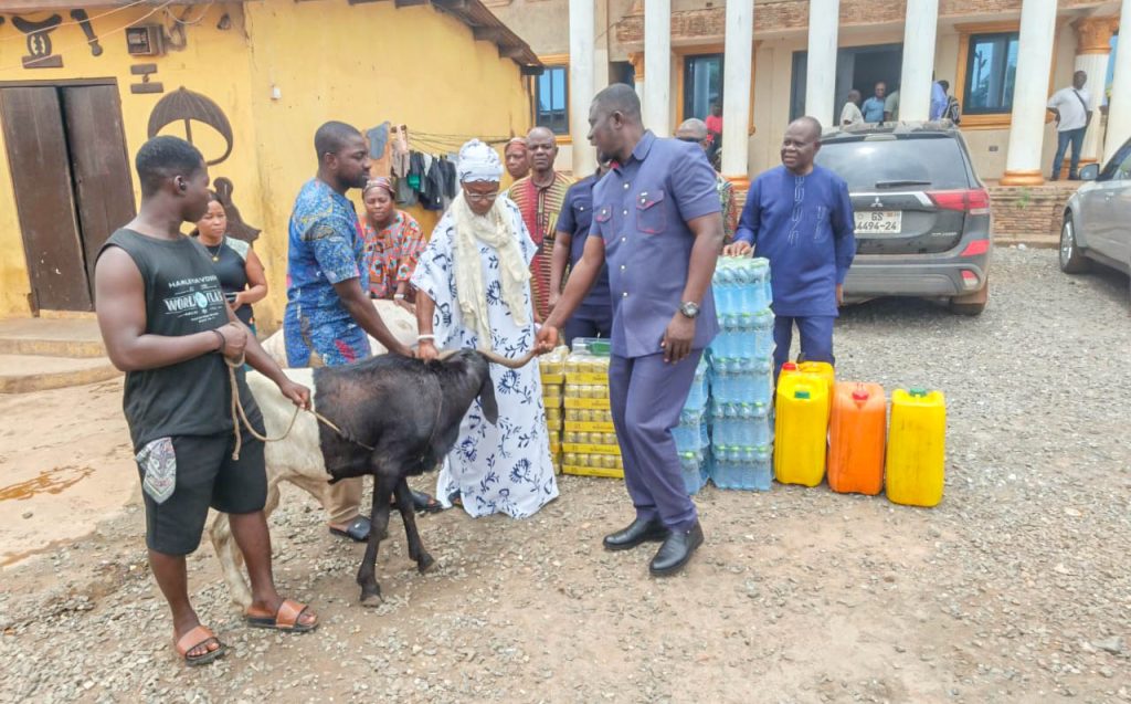 ASHMA DONATES ITEMS TO ASHAIMAN DIVISIONAL COUNCIL FOR 2026 HOMOWO CELEBRATION